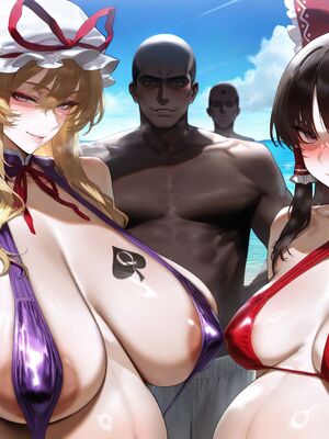 Flowersbeautiful 12b40.八雲紫&博麗霊夢 BBC TOUHOU【161p】 [AI Generated]_134