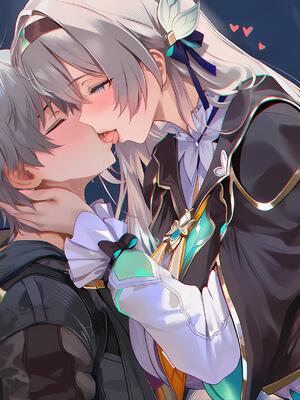 [神奇牛子] 击破队大姐姐们的茶会 Break Effect Teaparty [AI GENERATED]_007_007