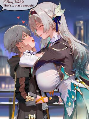 [神奇牛子] 击破队大姐姐们的茶会 Break Effect Teaparty [AI GENERATED]_009_009