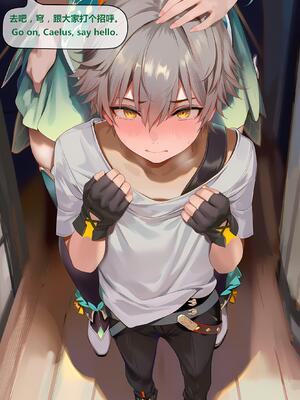 [神奇牛子] 击破队大姐姐们的茶会 Break Effect Teaparty [AI GENERATED]_019_019