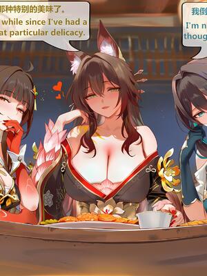 [神奇牛子] 击破队大姐姐们的茶会 Break Effect Teaparty [AI GENERATED]_049_049