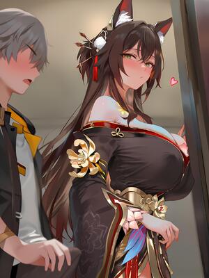 [神奇牛子] 击破队大姐姐们的茶会 Break Effect Teaparty [AI GENERATED]_080_080