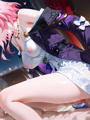 [神奇牛子]以爱为药Love as the Cure 2（昔涟篇Cyrene）[AI生成] [AI Generated]_093_63