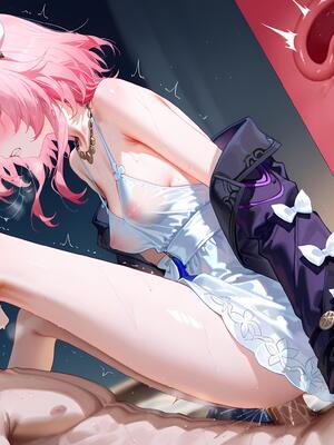 [神奇牛子]以爱为药Love as the Cure 2（昔涟篇Cyrene）[AI生成] [AI Generated]_095_64_1