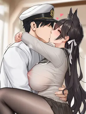 [AI小松鸟]战术学院的学前误会❤️，变态狗狗爱宕的寻恋嗅癖❤️变态狗狗爱宕老婆的燥热渴恋❤️[Ai Generated]_106_p105