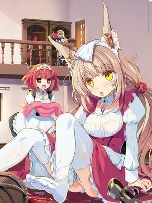 [わつき屋 (わつきるみ、結城成)] RE：COLORS!#06 キラキラkawaii! ブレイド大集合♪ (ゼノブレイドシリーズ) [DL版] [甜族星人x我不看本子汉化]_67_wfid