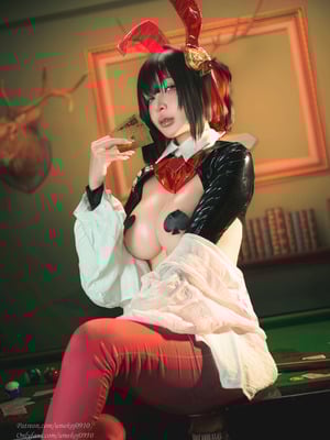 Umeko J - Rouge： Unluckky Rabbit「NIKKE」_13_mdgf