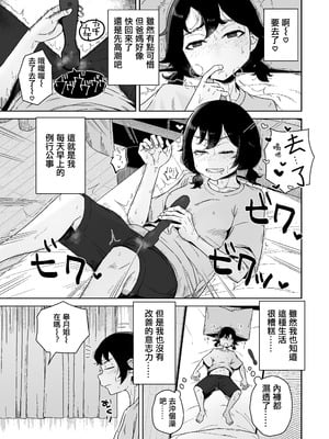 [シチョウカクシツ (はがー)] オナニー依存自堕落女子は少年のオナニーを覗き見する。 [小盒醬漢化]_06_lhbk