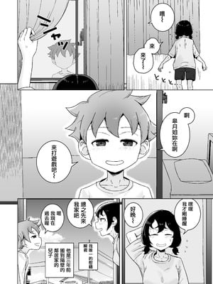 [シチョウカクシツ (はがー)] オナニー依存自堕落女子は少年のオナニーを覗き見する。 [小盒醬漢化]_07_dnrp