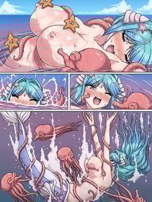 [さわくりーむ] 魅惑の人魚が快楽に溺れ堕ちるまで～媚薬浸み込む海で快楽漬け…容赦なく襲う快感と絶頂～ [DL版]_100_ablc