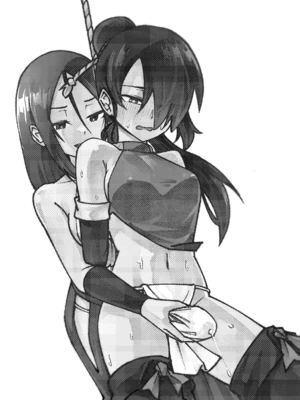 [レンシー・チウ] ふたなり化くノ一○問 ～○問耐性持ちくノ一 初めてのペニス責め～_02_exrg