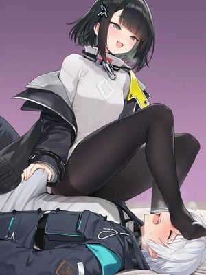 [贱兔] 可怜的博士只能沦为雌小鬼女管的足下玩物~ [AI Generated]_00005