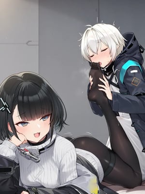 [贱兔] 可怜的博士只能沦为雌小鬼女管的足下玩物~ [AI Generated]_00010