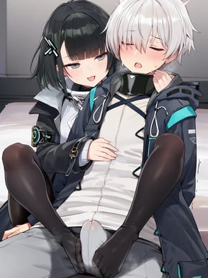 [贱兔] 可怜的博士只能沦为雌小鬼女管的足下玩物~ [AI Generated]_00011