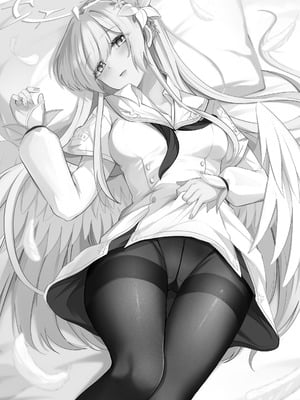 [紺色果実 (紺菓)] ナギサとラブティータイム (ブルーアーカイブ) [DL版]_002_omvk